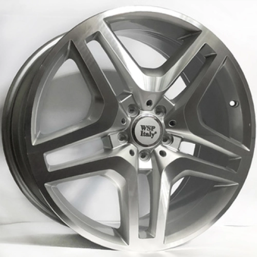 WSP Italy Mercedes (W774) Ischia W9 R20 PCD5x112 ET57 DIA66.6 silver polished